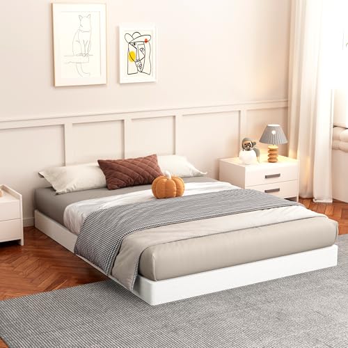 UNITED FLAMES 5 Inch High Profile Box Spring Full Size, Heavy Duty Mattress Foundation, Sturdy Box Spring for Full Bed, Easy Assembly, Noise Free (5, Full)