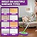 Reusable Microfiber Mop Pads (6 Pack Purple)