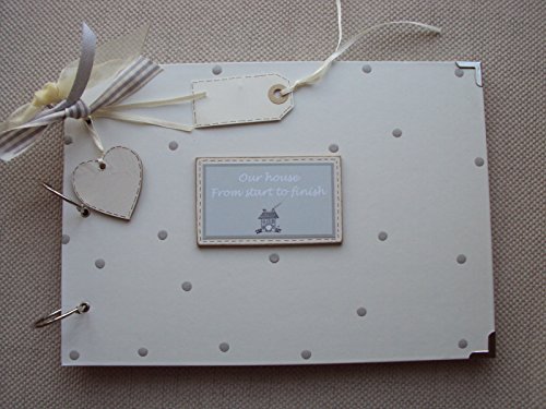 A4 SIZE. HOUSE RENOVATION PHOTO ALBUM/SCRAPBOOK/MEMORY BOOK. : Amazon ...