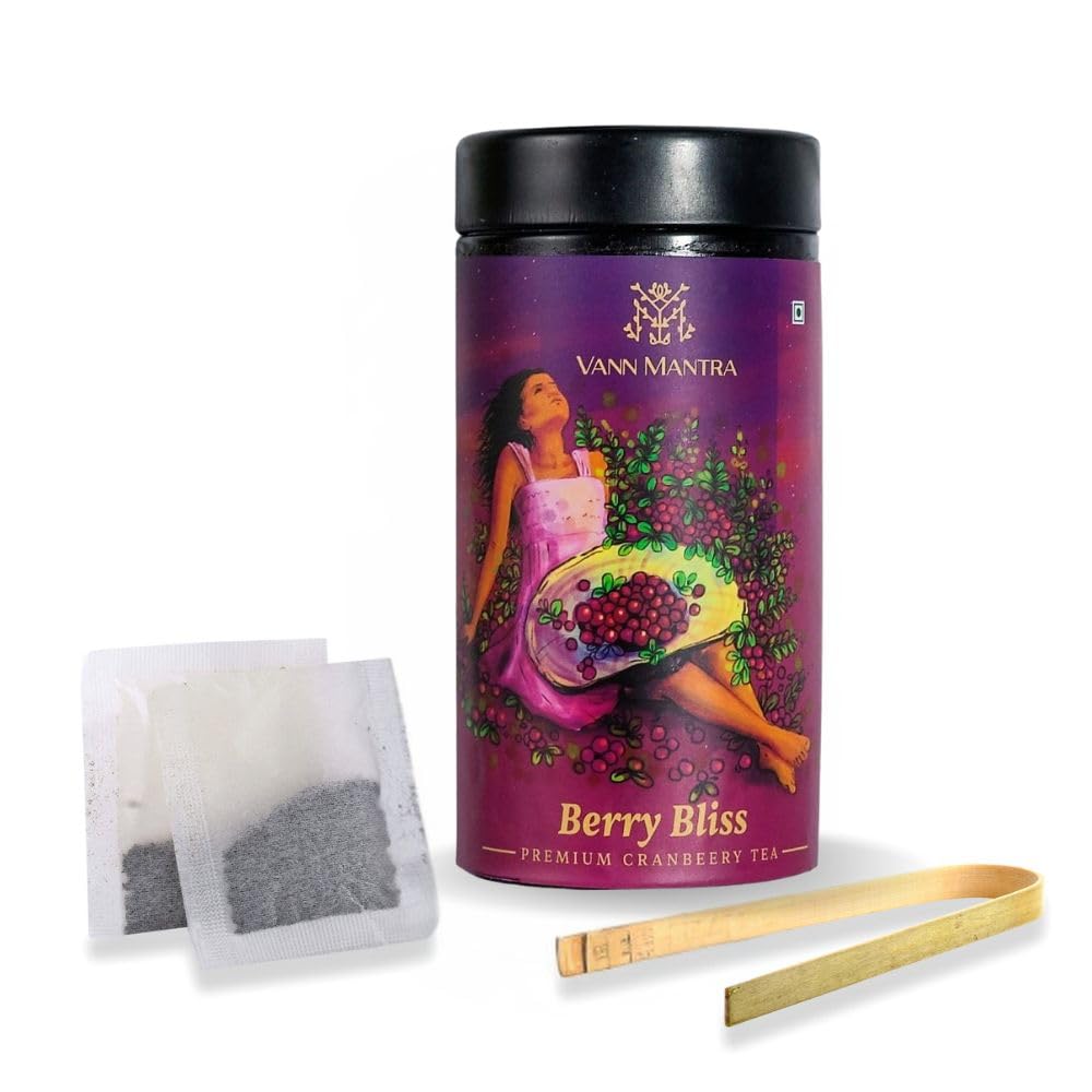 VANN MANTRA Berry Bliss Green Tea With Bamboo Tong, Herbal Healthy Detox Natural Tea With Fruit Cranberry Flavor For Weight Management & Immune Support (25 Tea Bags Each), 37.5 Gram (B09WR6MXHV) Amazon Price History, Amazon Price Tracker