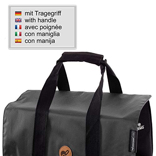 Andersen Shopper Royal XXL Sondermodell Alu klappbar mit 3-Speichen Rad Ø 25 cm und 43 Liter Tasche Vektor mit Kühlfach… – Bild 3