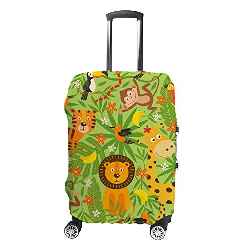 Housse de protection pour valise jungle CHEHONG extensible 45 à 81 cm