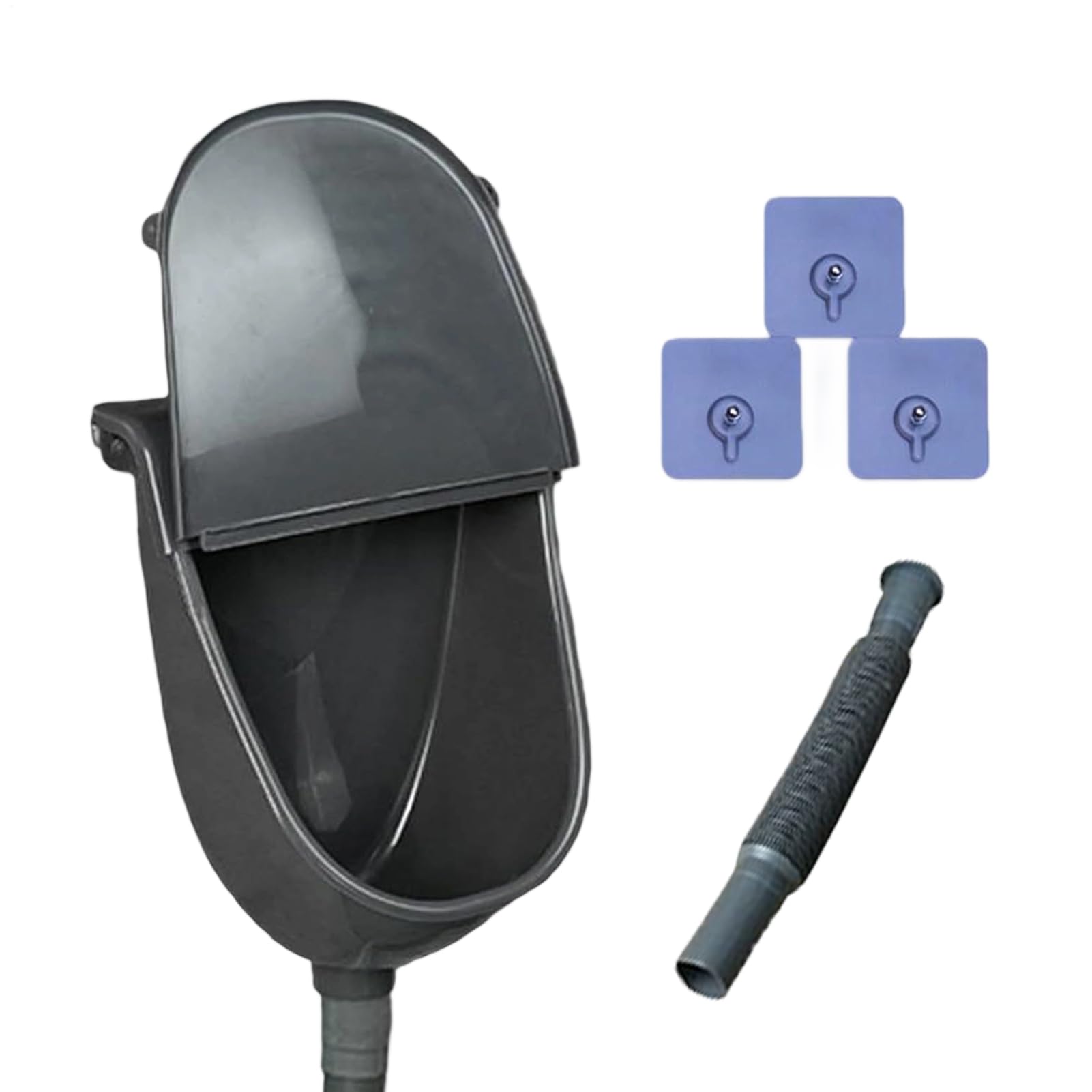 Urinario De Pared Para Niños Accesorios de Baño con Tapa | Urinarios de Pie para Exterior Para Niños Esposos Padres Hogar Autocaravana Dormitorio Camping Jardín Patio Baño Garaje