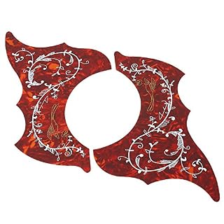 Bnineteenteam 2pcs Guitare Acoustique pickguard Pick gardes Auto pièces de Rechange adhésives Plaque de Remplacement… - Les Beatles, Paul McCartney, John Lennon, RIngo Starr, George Harrison