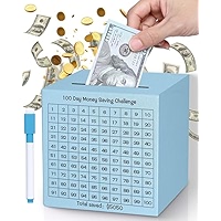 まる　100Days Saving Challenge Box　ハートクマ まる 100Days Saving Challenge Box ハートクマ Kids Saving's