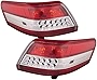 EPIC LIGHTING Rear Brake Tail Lights Lens and Housing Assembly Replacement for Toyota 2010-2011 Camry [ TO2804106 TO2805106 8156006340 8155006340 ] Left + Right Side Pair
