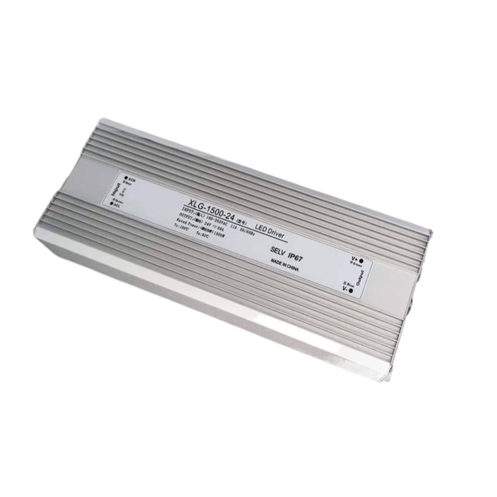 BRODEFUP 1500W Switching Power Supply waterproof XLG-1500(48V 31A)