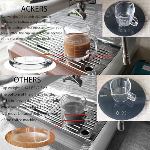Vasos para espresso Ackers 120 ml, pack 2 miniatura 3