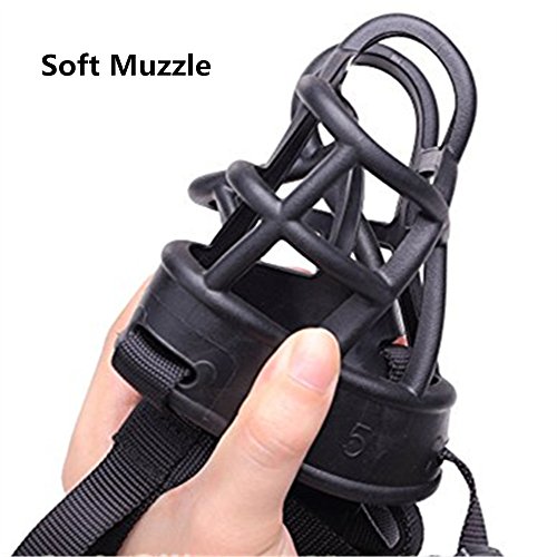 Jyhy Soft Silicone Rubber Basket Dog Muzzles-Adjustable Breathable Biting Chewing Barking Training Dog Mask For Small Medium Large Dogs #TOP2
