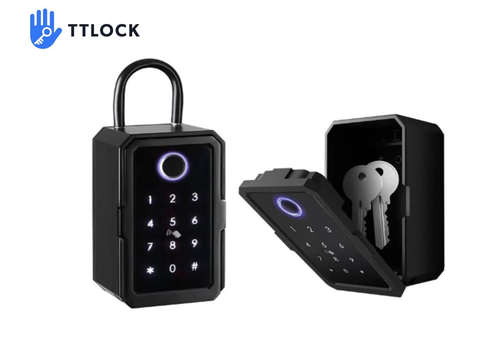 KB1 TTLock Smart Home - Caja fuerte para llaves con Bluetooth