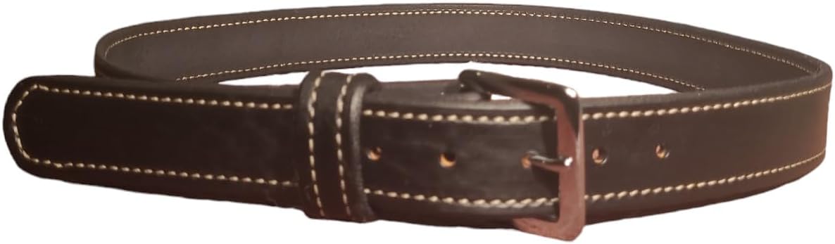 Custom Leather Hand Made Belt Mens and Womens, Black, Brown