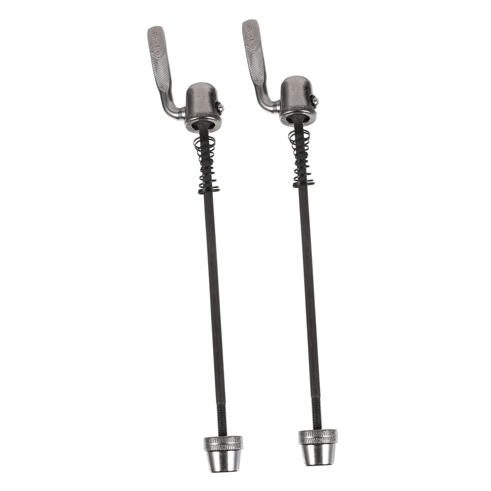 2pcs Quick Release Accessories Cycling Skewer Anti Skewers Wheel Hub Quick Release Skewer for Trainer Bike Wheel Skewer for Trainer Skewer Axle for Indoor Trainer Silver Steel