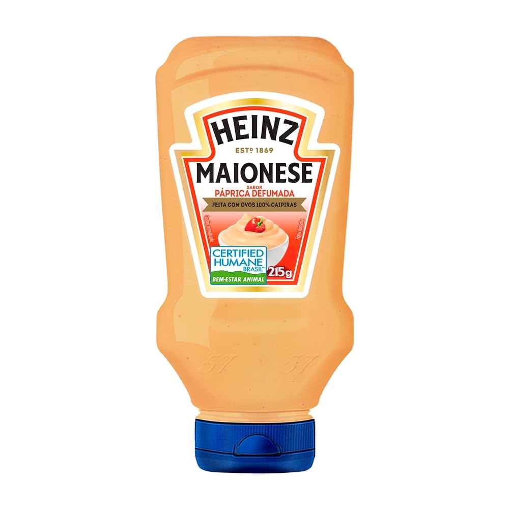 HEINZ Maionese de Páprica defumada 215g