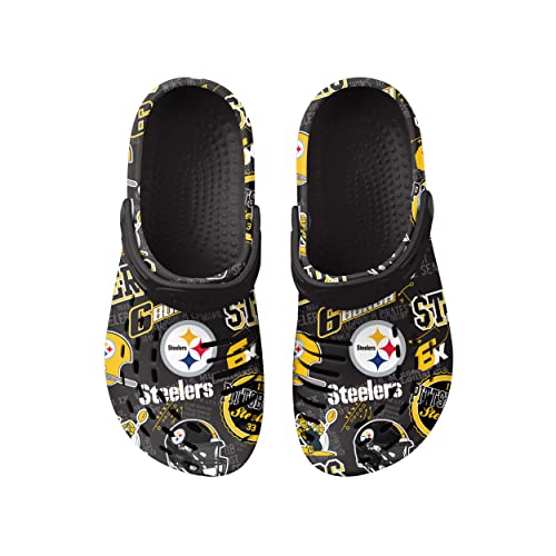 Image of FOCO Arizona Cardinals NFL Mens Historic Print Clog with Strap
