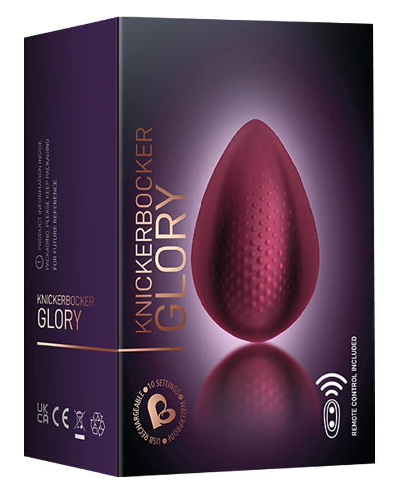 Rocks Off Gloria Púrpura de Viaje Vibrador Discreto para Maleta 8