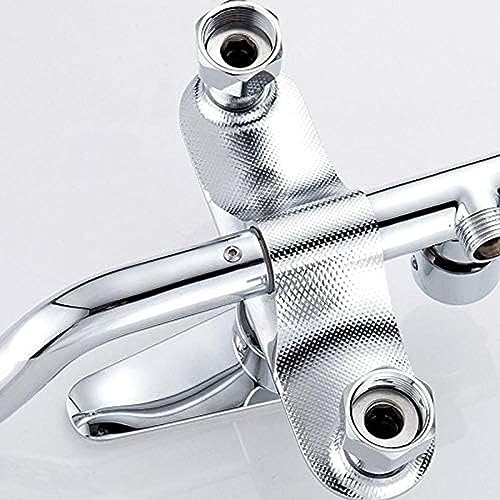 Ensemble de douche chrome LWX avec disques haute pression pour un débit optimal - 7
