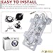 Dryer Heating Element Assembly Replaces For Samsung DV42H5200EP/A3 DV42H5200EF/A3 DV5451AEW/XAA DV40J3000EW/A2 DVE50R5400V/A3 DV219AEW/XAA DV395ETPASU/A1 DV448AEP/XAA DV350AEW/XAA DV330AEB/XAA