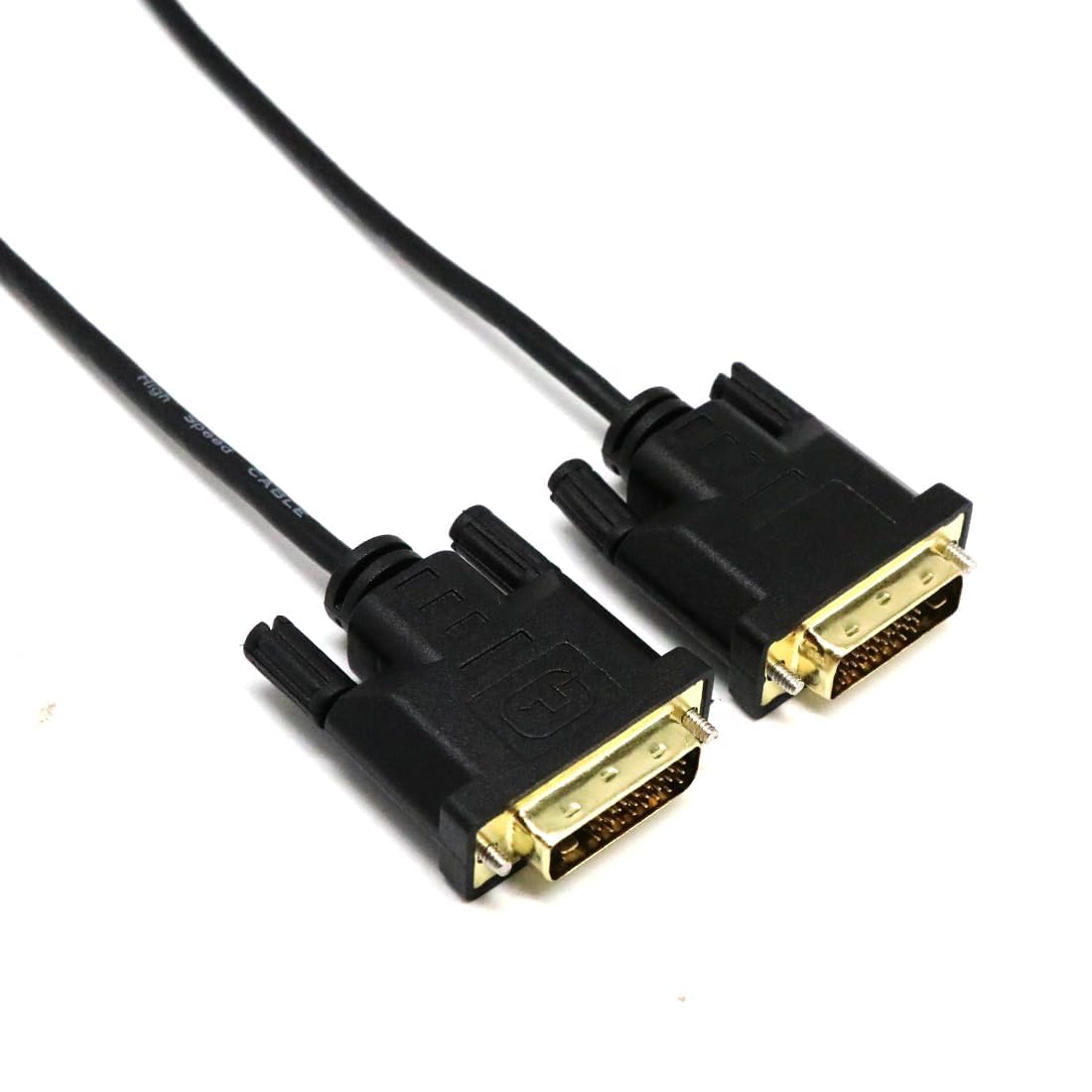 SHULIANCABLE Cavo DVI a VGA, DVI-D 24+1 a VGA, maschio a maschio con chip cavo adattatore convertitore per PC DVD Monitor HDTV (1M