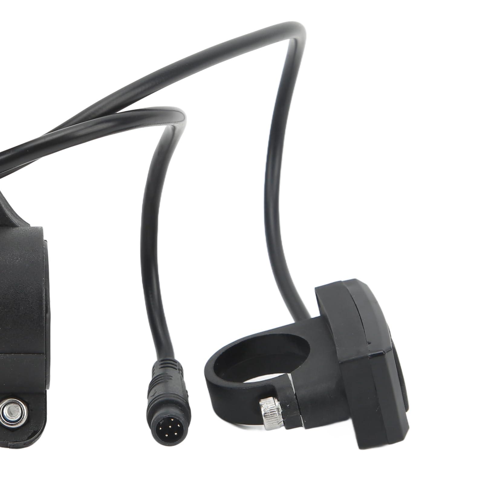 Shanrya Lcd-scherm voor elektrische fiets M5, waterdicht lcd-display voor M5 elektrische scooter, compacte meerdere functies voor stuur met een diameter van 22,2 mm Shanrya Lcd-scherm voor elektrische fiets M5, waterdicht lcd-display voor M5 elektrische scooter, compacte meerdere functies voor stuur met een diameter van 22,2 mm