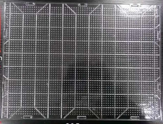 Midi 5mm XXL Bügelperlen Stiftplatte für große Bügelbilder 36 x 26,5 CM (Kompatibel mit allen Midi Bügelperlen)