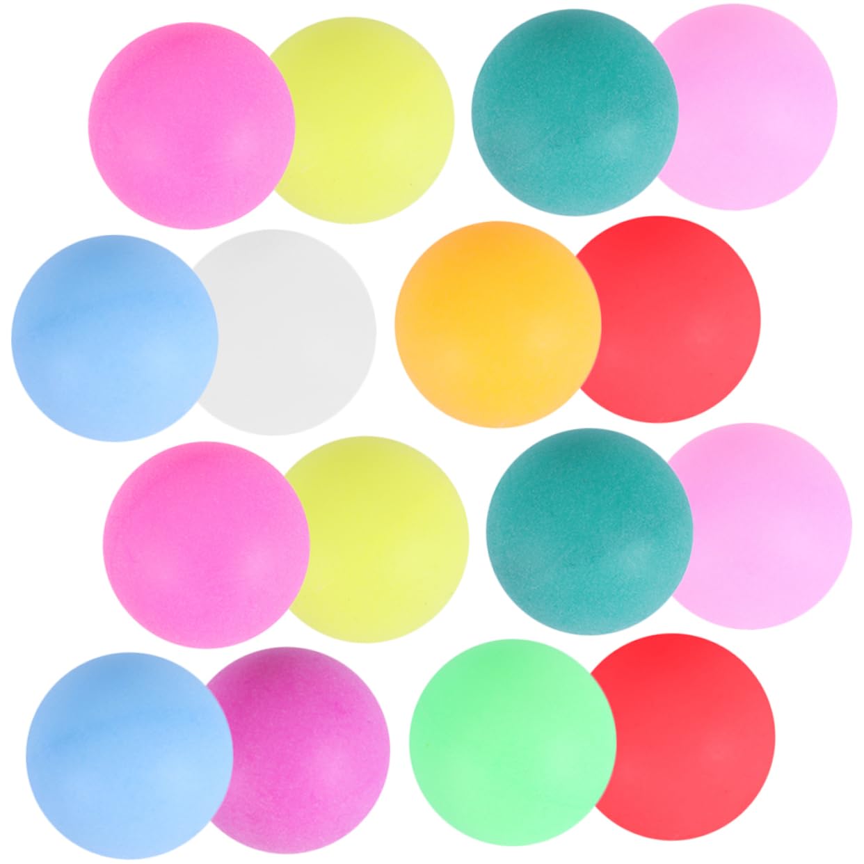 Hemoton 150Pcs Colorful Table Tennis Balls Fun Activity Balls for Household Games Party Favors and Creative Art Projects