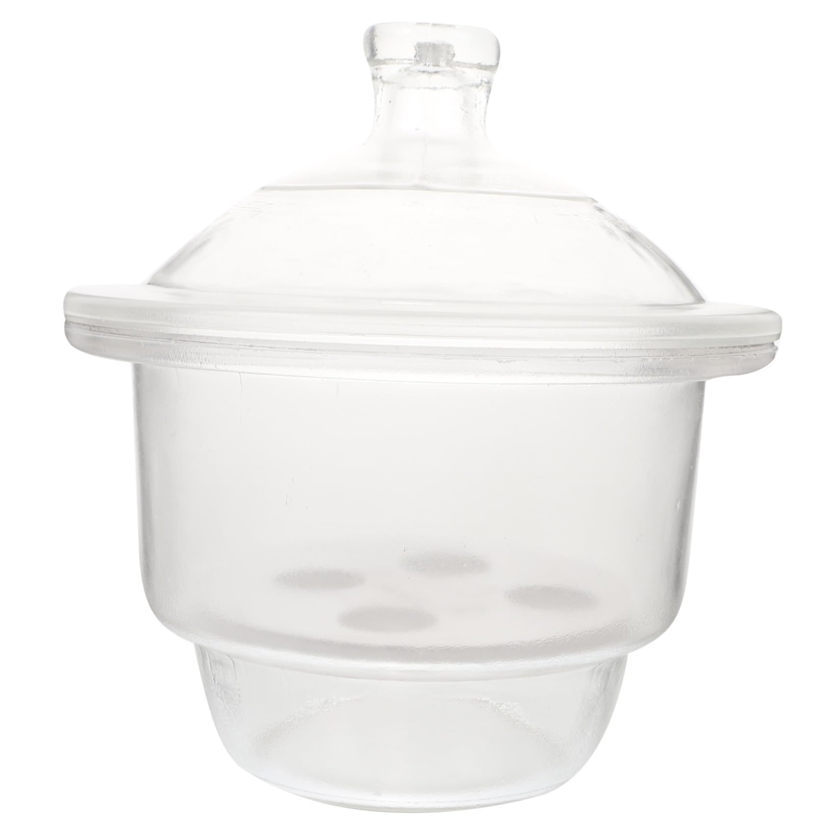 KOMBIUDA Glas Vakuum Exsikkator 208mm Glas Trocknen Flasche für Laborforschung Vakuum Trockenschale Langlebig und Sicher für Lange Nutzungsdauer