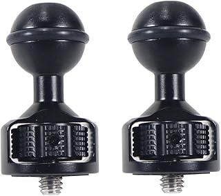 BGNing 3/8 inch 1/4 inch Ball Head, Tripod Ball Head with 3/8