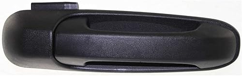 Miniatura 12 de KarParts360 Manija de puerta exterior para Dodge Ram 2500 2003-2009 para lado del conductor y del pasajero Par Delantero Negro texturizado