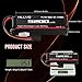 HOOVO 3S 11.1V 5200mAh 60C LiPo Battery Pack with Tracxas Plug for RC Helicopter RC Airplane RC Hobby UAV Drone FPV…