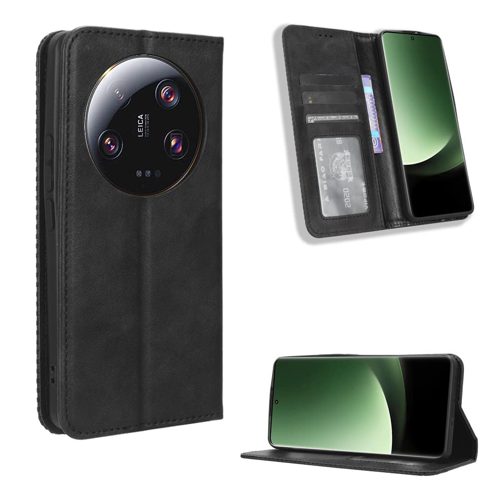 WBWONE Lederen Folio Hoesje Voor Xiaomi Mi 13 Ultra Cover