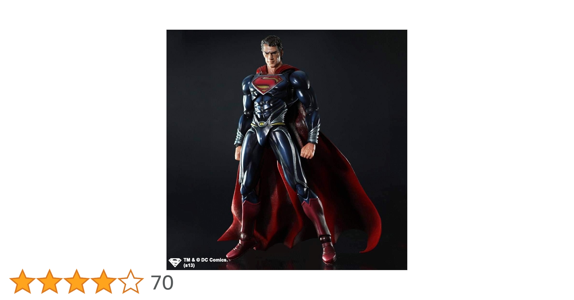 プレイアーツ改　スーパーマン　※未開封 Amazon.co.jp: DC Comics VARIANT PLAY ARTS改 スーパーマン(PVC