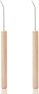 Sponsored Ad - Knitting Loom Hook Authentic Knitting Board Ergonomic Knit Hook Wooden Beech Loom Knit Hook Craft Tools Kit...