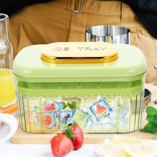 Molde para cubitos de hielo con botón de liberación miniatura 5