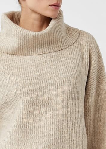 Suéter pulóver de mujer Comma de punto con cuello redondo para invierno 4