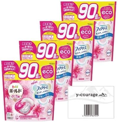 【大容量】 ボールド ジェルボール 4D プレミアム 洗濯洗剤 華やかプレミアムブロッサム 詰め替え 90個 コストコ まとめ買い 