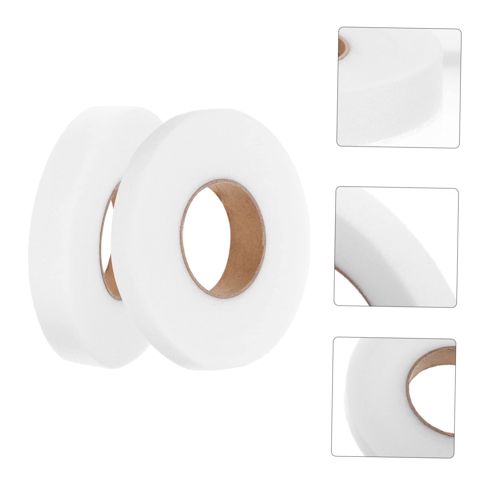 Operitacx 8rollos Cinta Adhesiva De Dobladillo Sin Coser De Algodón De Cinta De Planchar Para Ropa Accesorios De Costura Para Reparaciones Rápidas y Manualidades