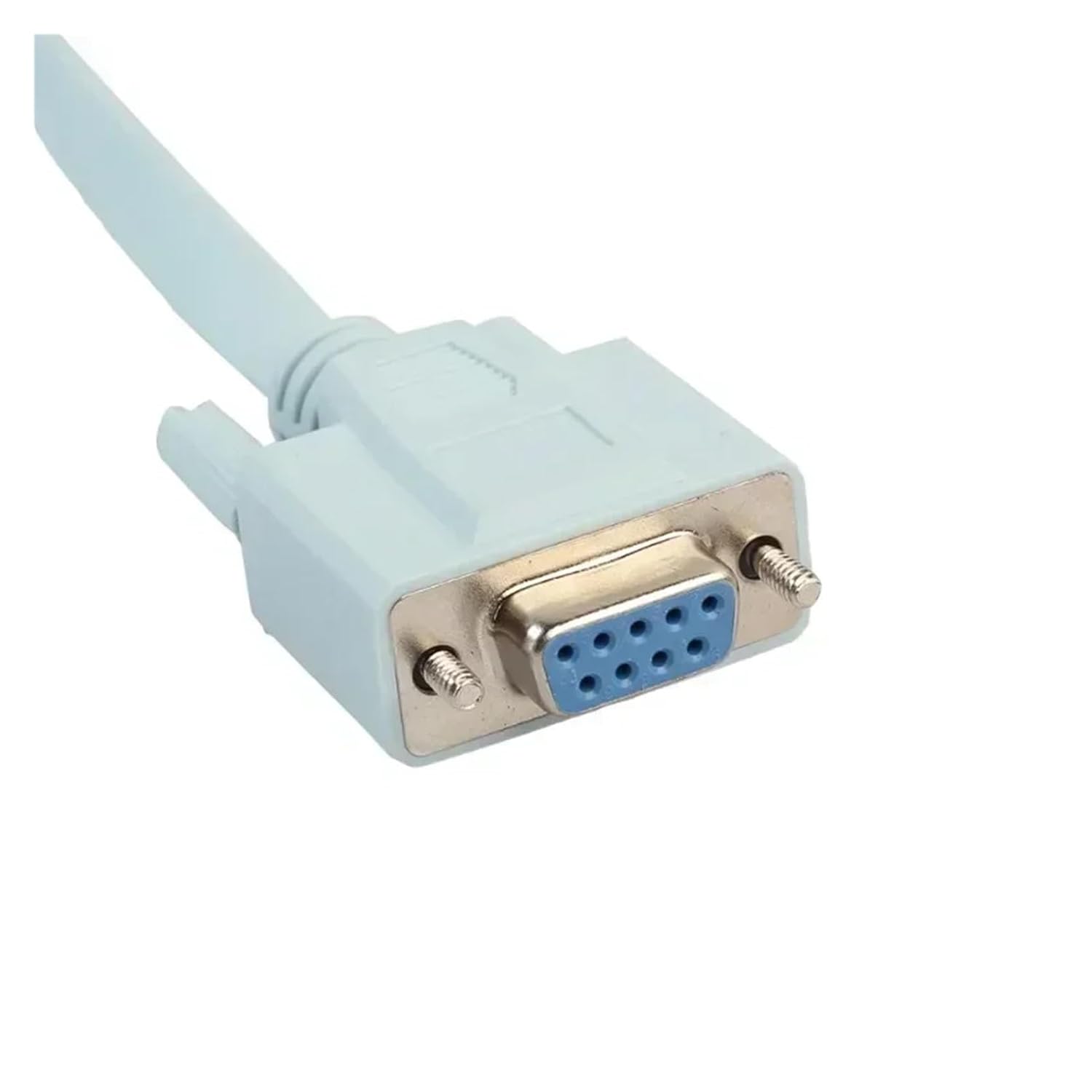 USB Console Cable RJ45 Cat5 Ethernet to Rs232 DB9 COM Port Serial Female Rollover Routers Network Adapter Cable Blue