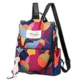 Rucksack / Schultertasche Reißverschluss ist auf der Rückseite,praktisch und keiner kann etwas klauen.