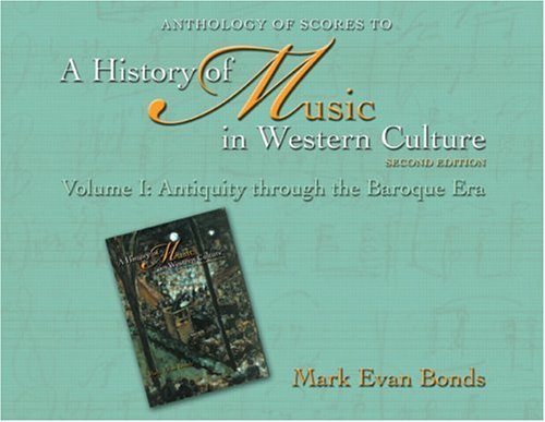 Anthology of Scores To History of Music in Western...