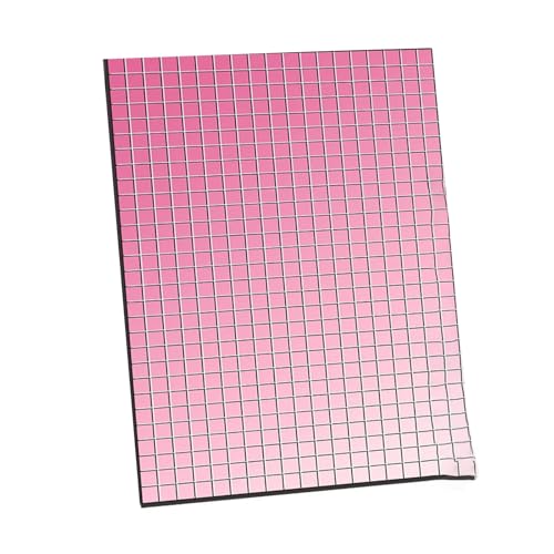 Xuqizzpp Rosa Mosaik Glasfliesen Set 5x5mm