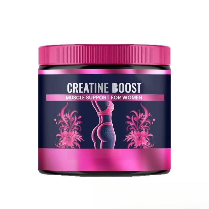 Créatine pour femmes – Soutient le développement musculaire, la récupération après l'entraînement, l'élasticité de la peau, des cheveux et des ongles sains, sans saveur