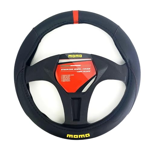 Momo Elegant Coprivolante Universale Nero E Rosso