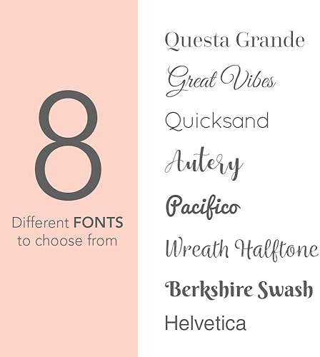 Miniatura 4 de Regalo personalizado para inauguración de la casa, personaliza tu texto con Luna Candle Co. Cera de soja natural mezclada, fragancia de vainilla,