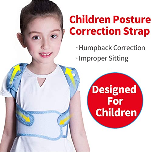 Corrector de postura ajustable para niños y cinturón de soporte de espalda 3