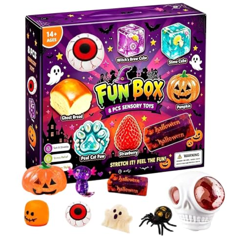Juguetes inquietos de Halloween elásticos para calmar la ansiedad