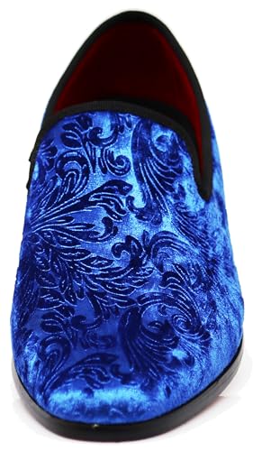 Mocasines vintage de terciopelo para hombre SPT03 zapatos de vestir 4