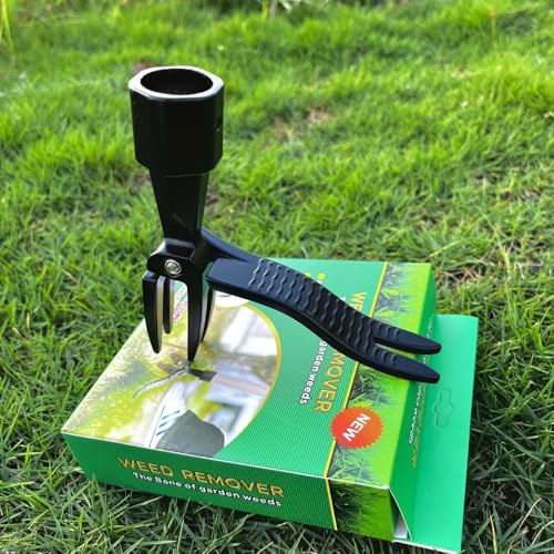 Herramienta de deshierbe con mango largo para jardín miniatura 3