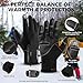 Livwellia Thick Warm Winter Gloves for Men&Women-Thermal Full Finger Touch Screen Cycling Glove Running,Driving-1-L