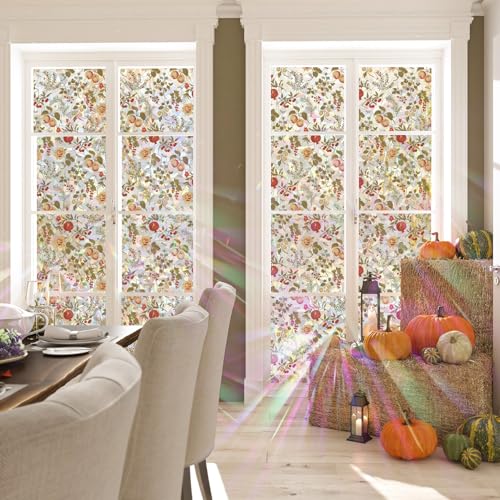 Película de privacidad para ventana Fayou 16.93x39.37 pulgadas miniatura 3