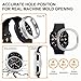 Milanese Metal Bands Compatible with Samsung Galaxy Watch 8 Band 40mm with PC Cover, Stainless Steel Mesh Magnetic Adjustable Replacement Strap for Men Women